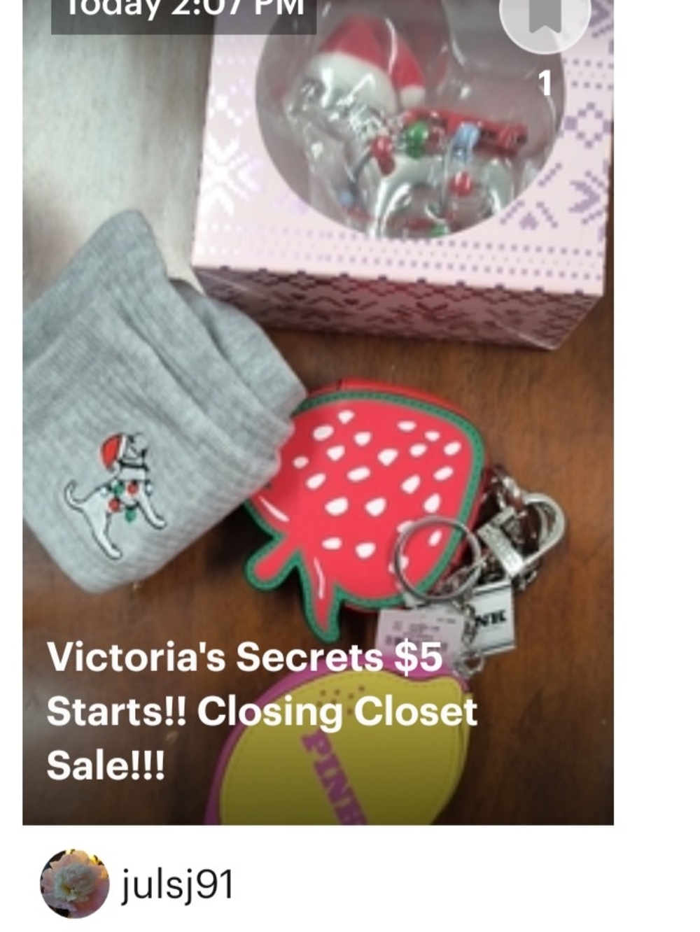 Victoria's Secret $5 Start LIVE SHOW @ 207pm Today!!